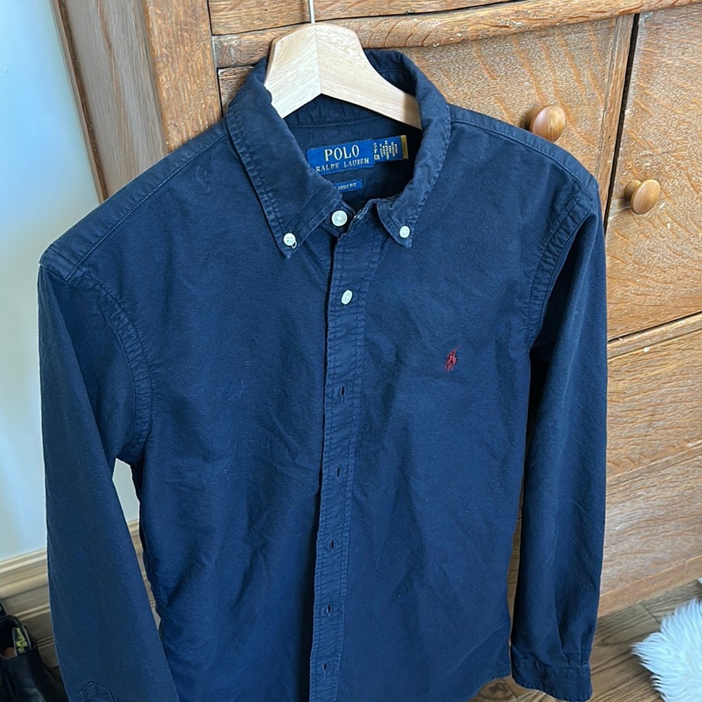 Ralph Lauren Navy Classic Fit Shirt